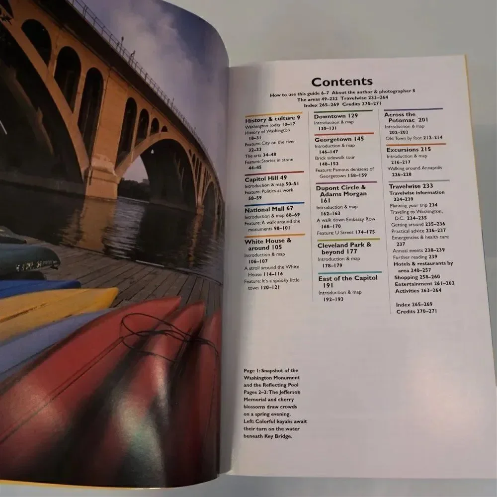 National Geographic Traveler Washington D.C. by John M. Thompson 2005
